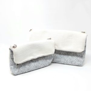 Bolso Floppy Fold Gris
